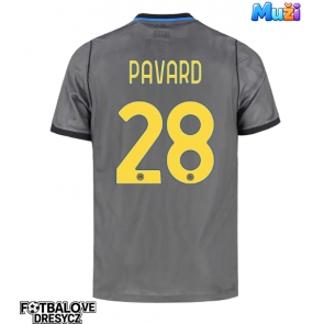 Inter Milan Benjamin Pavard #28 Alternativní Dres 2026-27 Krátký Rukáv